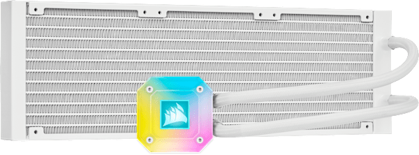 iCUE H150i ELITE CAPELLIX Liquid CPU Cooler — White (Refurbished)