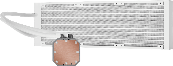 iCUE H150i ELITE CAPELLIX Liquid CPU Cooler — White (Refurbished)