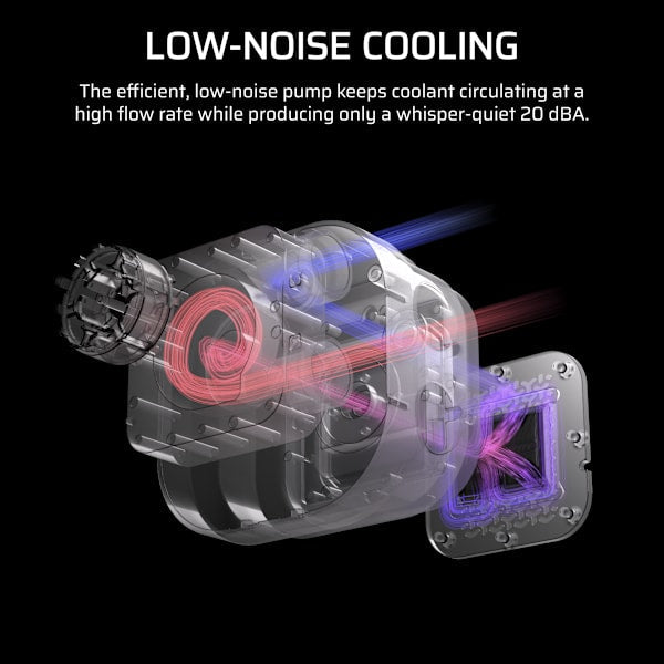 NAUTILUS 240 RS ARGB Liquid CPU Cooler - White (Refurbished)