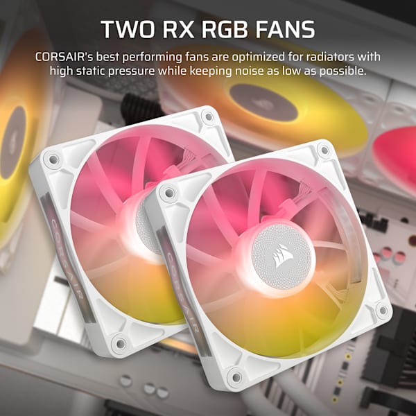iCUE LINK TITAN 240 RX RGB AIO Liquid CPU Cooler - White (Refurbished)