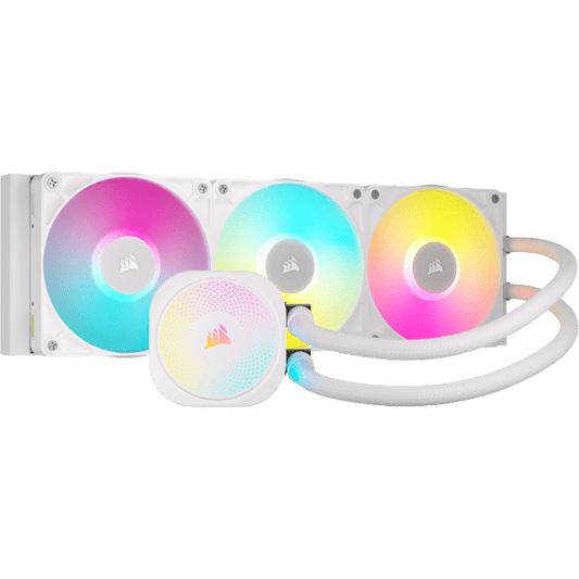 iCUE LINK TITAN 360 RX RGB AIO Liquid CPU Cooler - White (Refurbished)