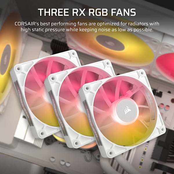 iCUE LINK TITAN 360 RX RGB AIO Liquid CPU Cooler - White (Refurbished)