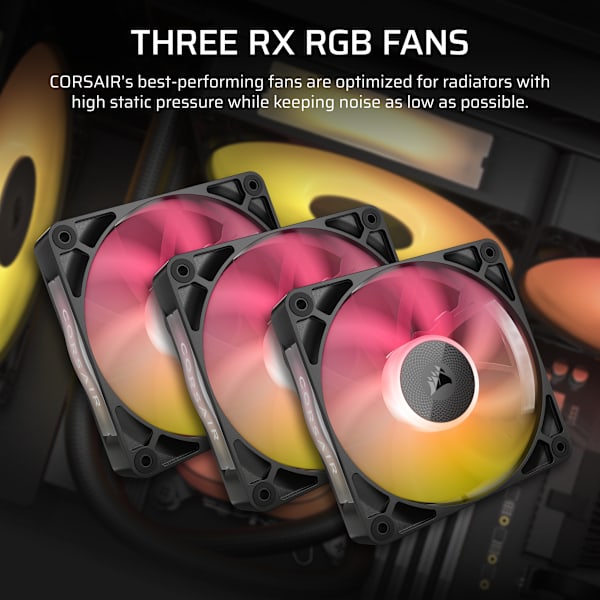 iCUE LINK TITAN 360 RX LCD Liquid CPU Cooler (Refurbished)