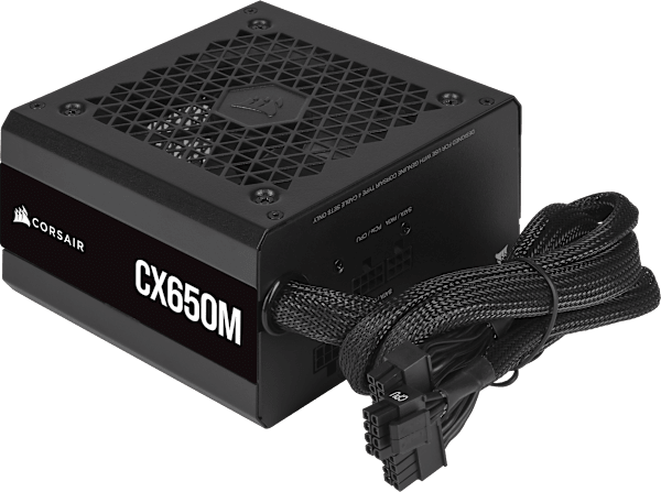 CX-M Series™ CX650M — 650 Watt 80 PLUS Bronze Semi Modular ATX PSU (Revival Series)