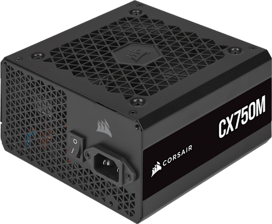 CX-M Series™ CX750M — 750 Watt 80 PLUS Bronze Semi Modular ATX PSU (Refurbished)