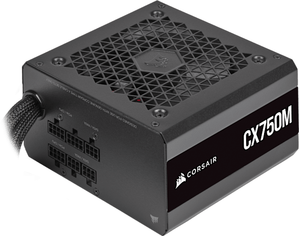 CX-M Series™ CX750M — 750 Watt 80 PLUS Bronze Semi Modular ATX PSU (Revival Series)