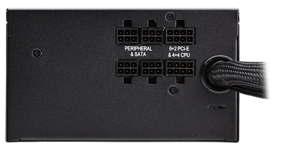 CX Series™ Modular CX850M ATX Power Supply — 850 Watt 80 PLUS® Bronze Certified Modular PSU (NA) (Refurbished)