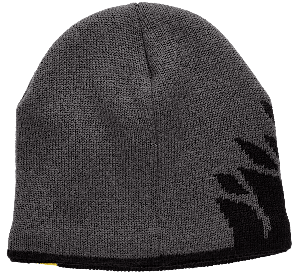 CORSAIR Beanie – Grey with Yellow Fleece Lining