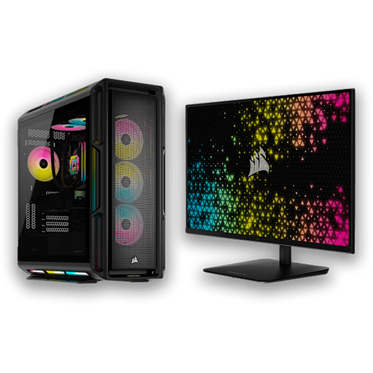 Corsair VENGEANCE i8200 Gaming PC: Intel Core i9-14900K, NVIDIA RTX 4090 and 315QHD165 32" Gaming Monitor