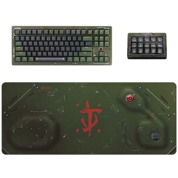 DOOM™: The Dark Ages Keyboard, Desk Mat, and Stream Deck Bundle