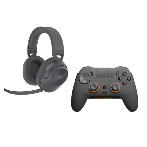 SCUF ENVISION Pro Wireless Controller and HS55 Wireless Headset Gaming Bundle (Revival Series)