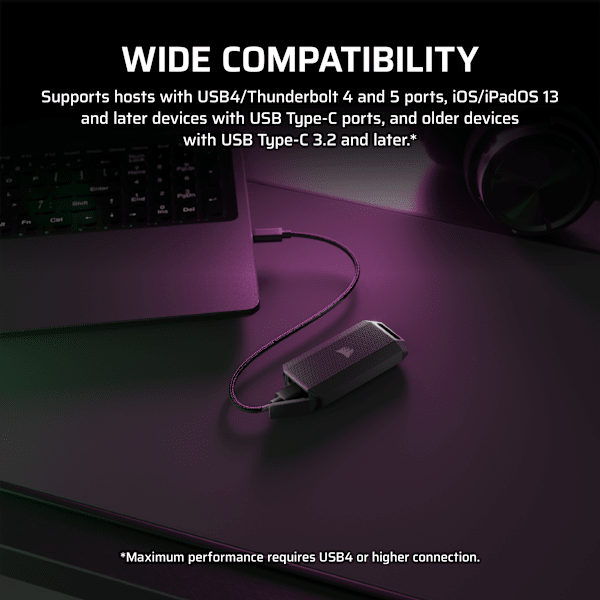 EX400U SURVIVOR 1TB USB4 External SSD