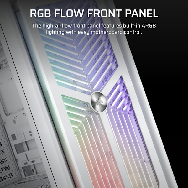 FRAME 4000X RS Mid-Tower PC Case - White
