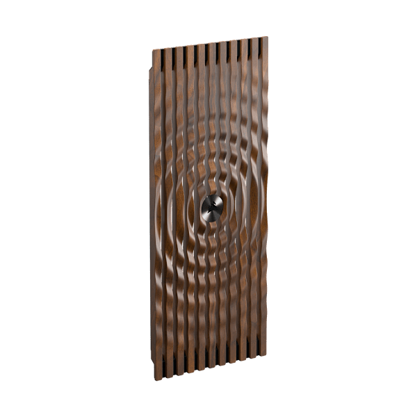 FRAME 4000 Series ELITE WOOD Front Panel - Black/Walnut