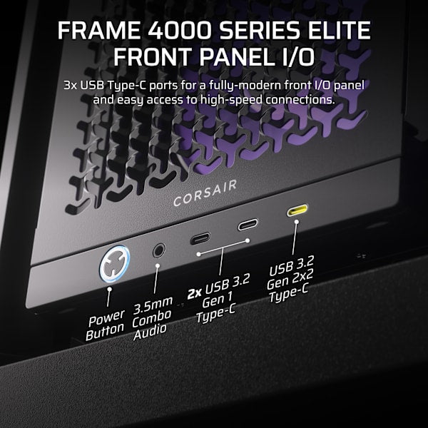 FRAME 4000 Series ELITE Front Panel I/O