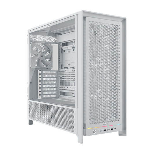 FRAME 5000D RS High-Airflow Mid-Tower PC Case - White