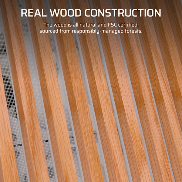 FRAME 5000 Series WOOD Front Panel - White/Oak