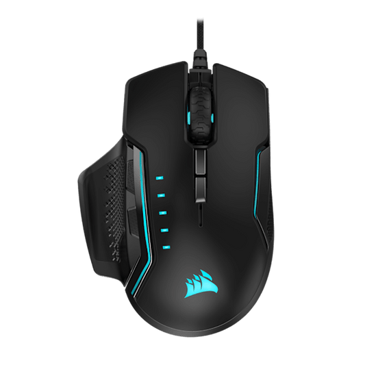 GLAIVE RGB PRO Gaming Mouse — Black (Refurbished)