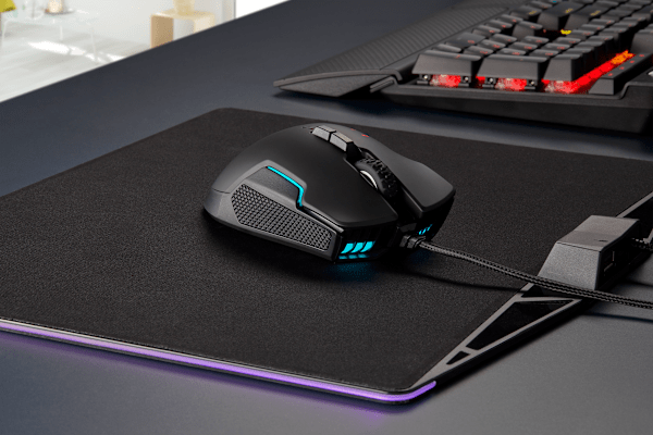 GLAIVE RGB PRO Gaming Mouse — Black (Refurbished)