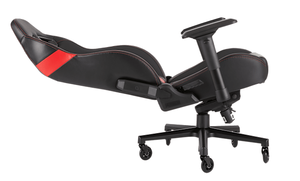 T2 ROAD WARRIOR Gaming Chair — Black/Red