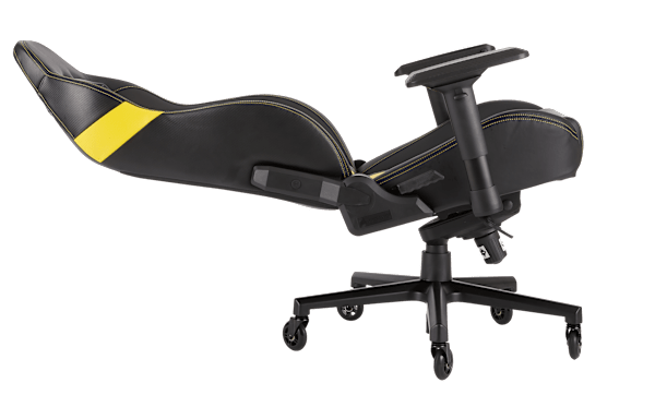 T2 ROAD WARRIOR Gaming Chair — Black/Yellow