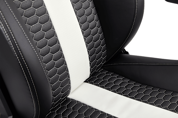 T2 ROAD WARRIOR Gaming Chair — Black/White