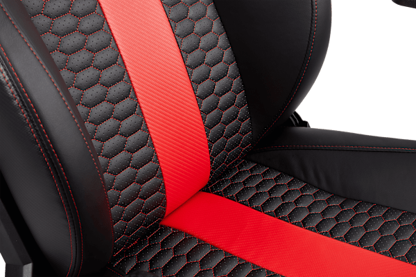 T2 ROAD WARRIOR Gaming Chair — Black/Red