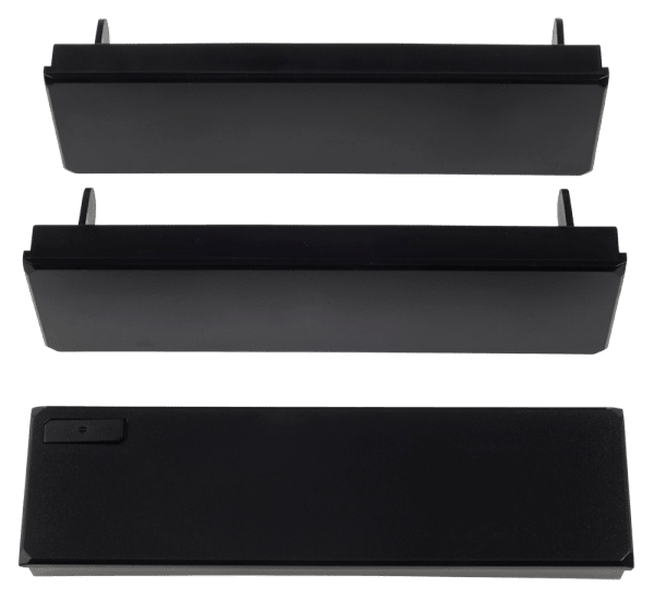 Graphite Series™ 760T 5.25ʺ Drive Bay Covers 3x (1x Flip down, 2x covers)