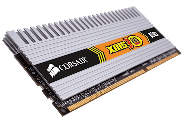 XMS3 DHX — 4GB Dual Channel DDR3 Memory Kit