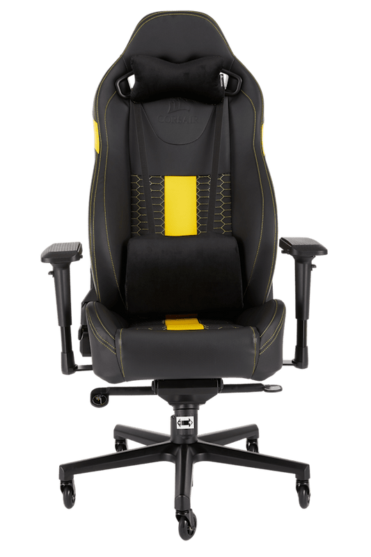 T2 ROAD WARRIOR Gaming Chair — Black/Yellow