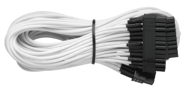 Professional Series™ AX850/AX750/AX650 Individually Sleeved Modular Cables — White