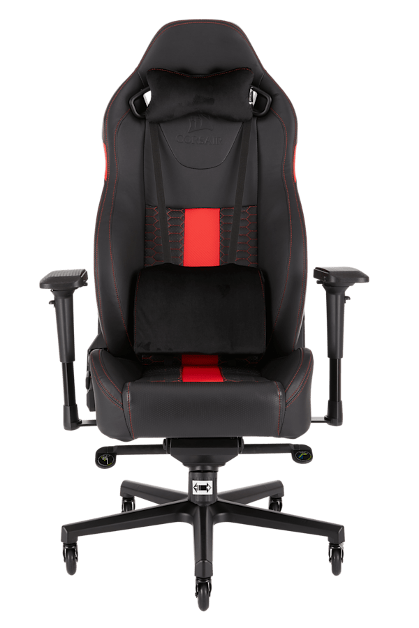 T2 ROAD WARRIOR Gaming Chair — Black/Red
