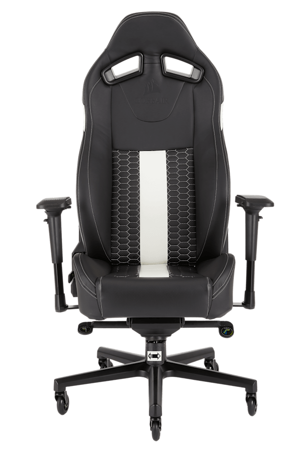 T2 ROAD WARRIOR Gaming Chair — Black/White