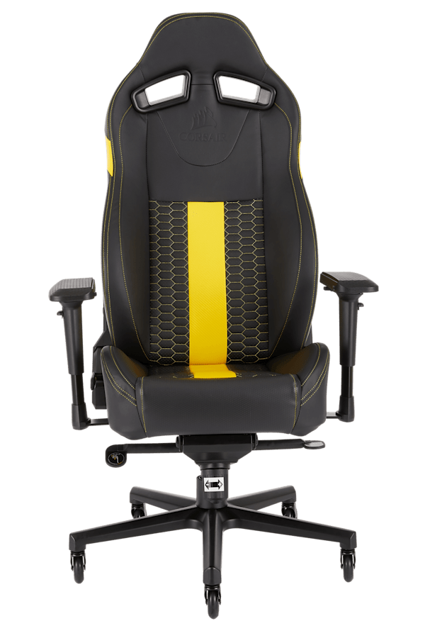 T2 ROAD WARRIOR Gaming Chair — Black/Yellow