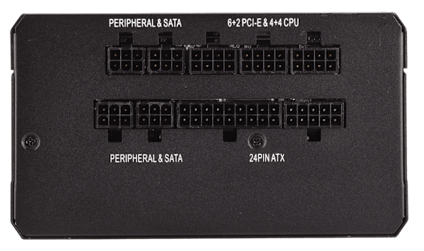 RMx Series™ RM650x — 650 Watt 80 PLUS® Gold Certified Fully Modular PSU (NA) (Refurbished)