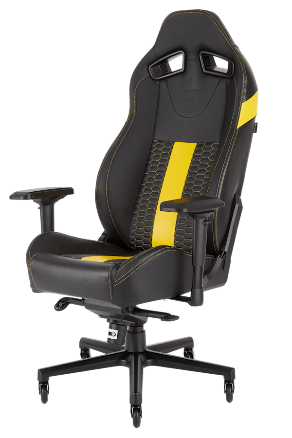 T2 ROAD WARRIOR Gaming Chair — Black/Yellow