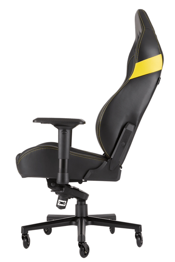 T2 ROAD WARRIOR Gaming Chair — Black/Yellow