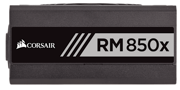 RMx Series™ RM850x — 850 Watt 80 PLUS® Gold Certified Fully Modular PSU (NA) (Refurbished)