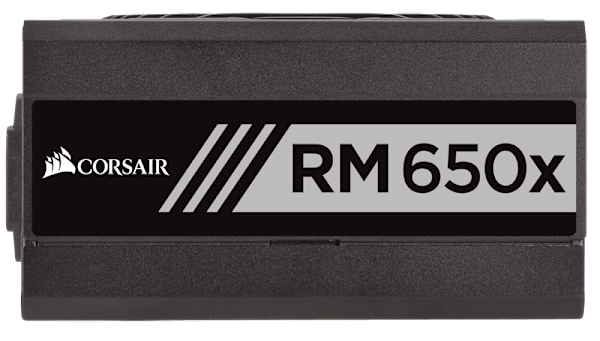 RMx Series™ RM650x — 650 Watt 80 PLUS® Gold Certified Fully Modular PSU (NA) (Refurbished)