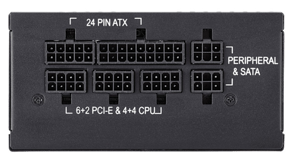 SF Series™ SF600 — 600 Watt 80 PLUS® Gold Certified High Performance SFX PSU (NA) (Refurbished)