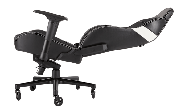 T2 ROAD WARRIOR Gaming Chair — Black/White