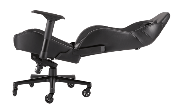 T2 ROAD WARRIOR Gaming Chair — Black/Black