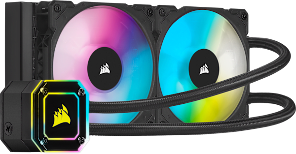 iCUE H100i ELITE CAPELLIX Liquid CPU Cooler (Refurbished)