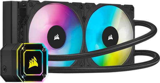 iCUE H100i ELITE CAPELLIX Liquid CPU Cooler (Refurbished)