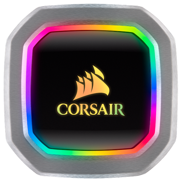 Corsair Hydro Series, H115i RGB PLATINUM, 280mm Radiator, Dual 140mm PWM fans, Liquid CPU Cooler,refurbish