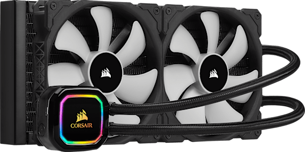 CORSAIR iCUE H115i RGB PRO XT,280mm Radiator,Dual 140mm PWM Fans,Software Control,Liquid CPU Cooler, Refurbished