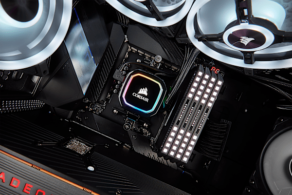 CORSAIR iCUE H115i RGB PRO XT,280mm Radiator,Dual 140mm PWM Fans,Software Control,Liquid CPU Cooler, Refurbished