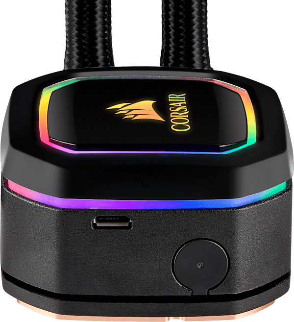 CORSAIR iCUE H115i RGB PRO XT,280mm Radiator,Dual 140mm PWM Fans,Software Control,Liquid CPU Cooler, Refurbished
