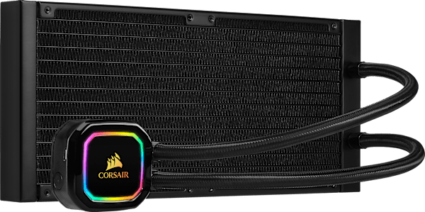 CORSAIR iCUE H115i RGB PRO XT,280mm Radiator,Dual 140mm PWM Fans,Software Control,Liquid CPU Cooler, Refurbished