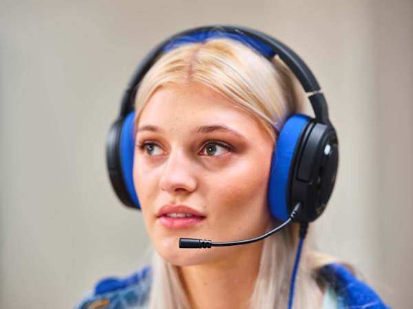 HS35 Stereo Gaming Headset — Blue (Refurbished)